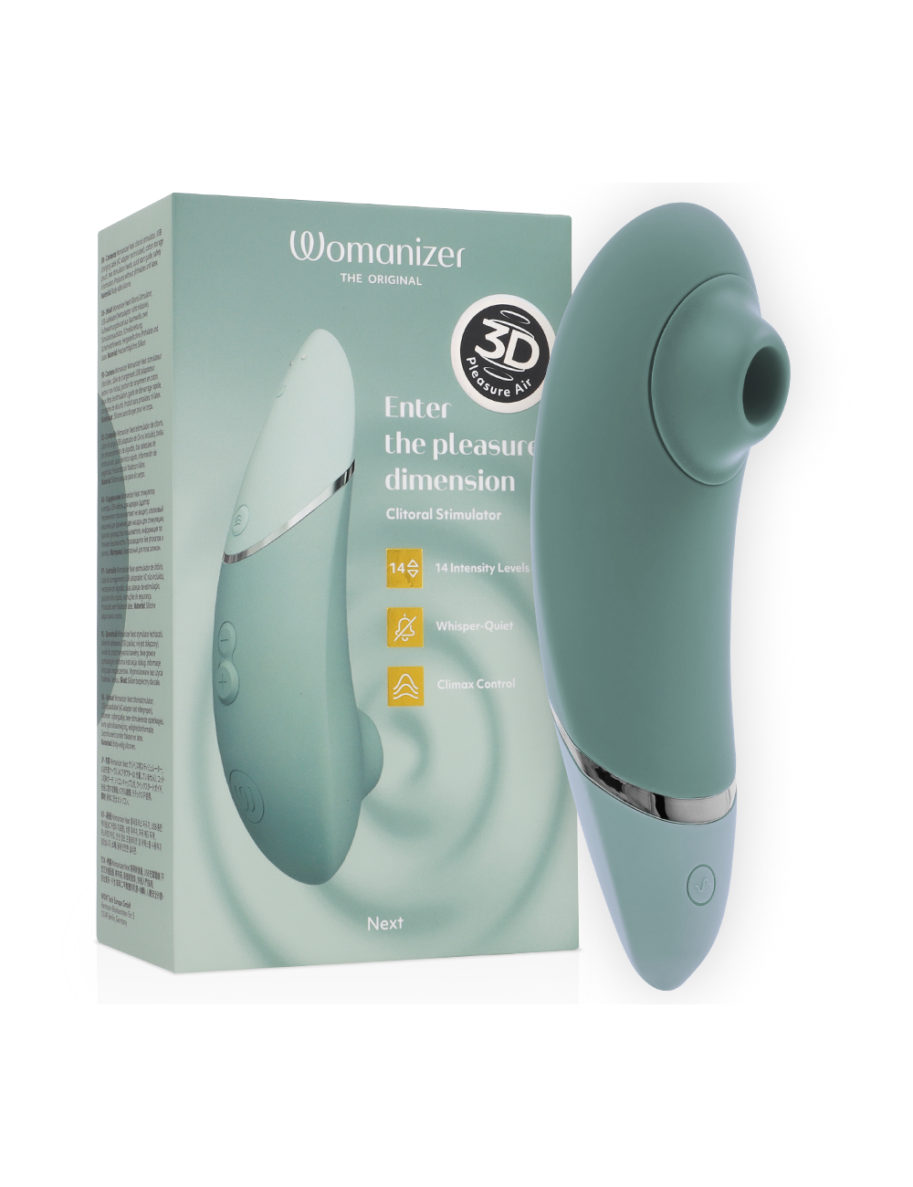 WOMANIZER - NEXT CLITORIAL STIMULATOR SAGE
