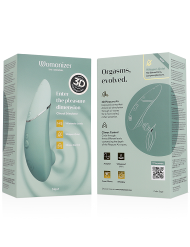 WOMANIZER - NEXT CLITORIAL STIMULATOR SAGE