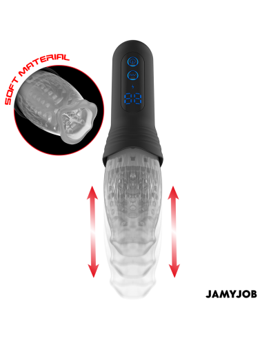 JAMYJOB - SPINJOB 2.0 MASTURBATOR WITH THRUSTING AND ROTATION