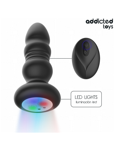 ADDICTED TOYS - ROTATING VIBRATING ANAL PLUG