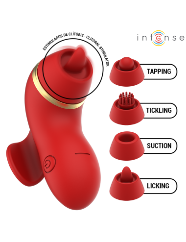 INTENSE - PATTY STIMULATOR WITH 4 HEADS