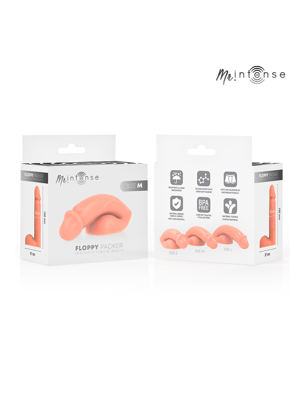 MR INTENSE - FLOPPY SIZE M REALISTIC PACKER