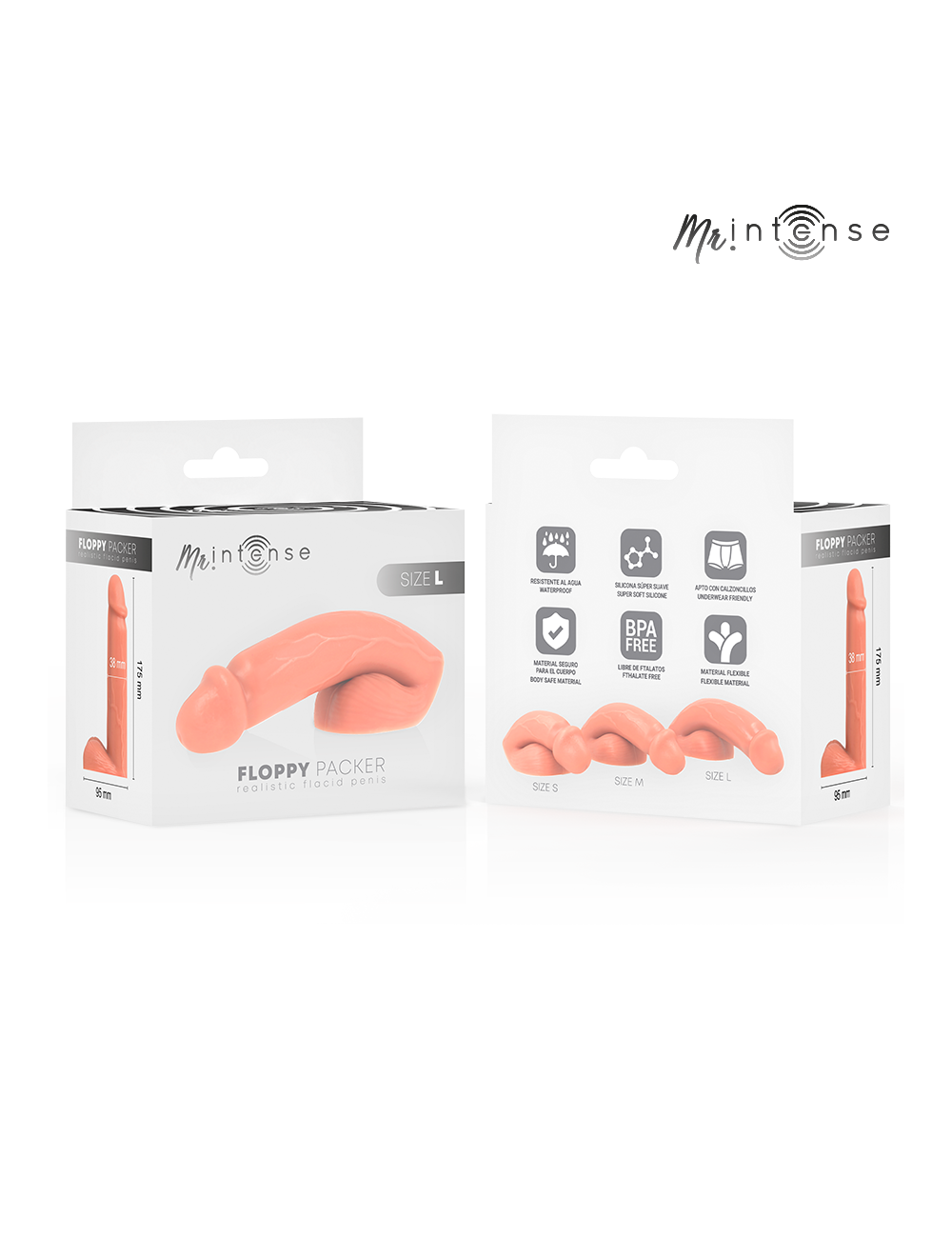 MR INTENSE - FLOPPY SIZE L REALISTIC PACKER