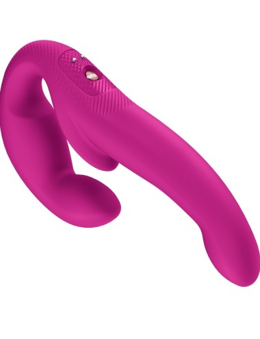 FUN FACTORY - SHARE VIBE PRO VIBRATING DOUBLE DILDO MAGENTA