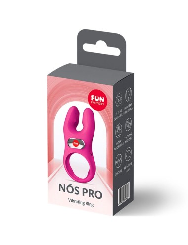 FUN FACTORY - NOS PRO VIBRATING COCK RING MAGENTA