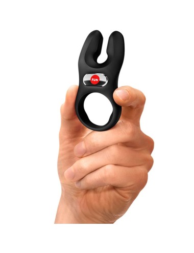FUN FACTORY - NOS PRO VIBRATING COCK RING BLACK