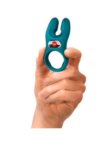 FUN FACTORY - NOS PRO VIBRATING COCK RING BOTTLE GREEN