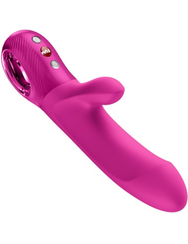 FUN FACTORY - BI STRONIC EMBRACE THRUSTING RABBIT PULSATORS MAGENTA