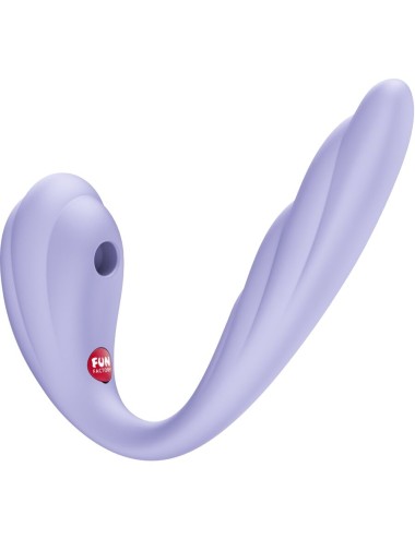 FUN FACTORY - VIVACE INSERTABLE DOUBLE AIR PULSE VIBRATOR PURPLE