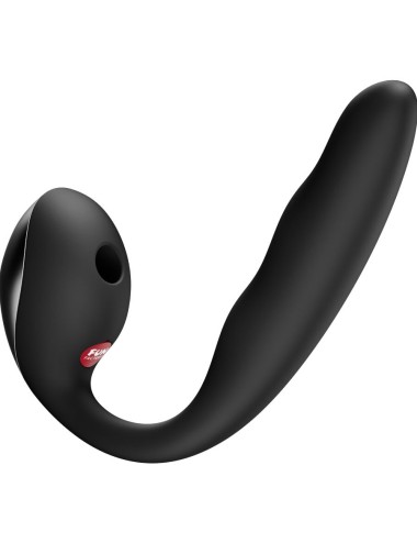 FUN FACTORY - ALLEGRO INSERTABLE DOUBLE AIR PULSE VIBRATOR BLACK