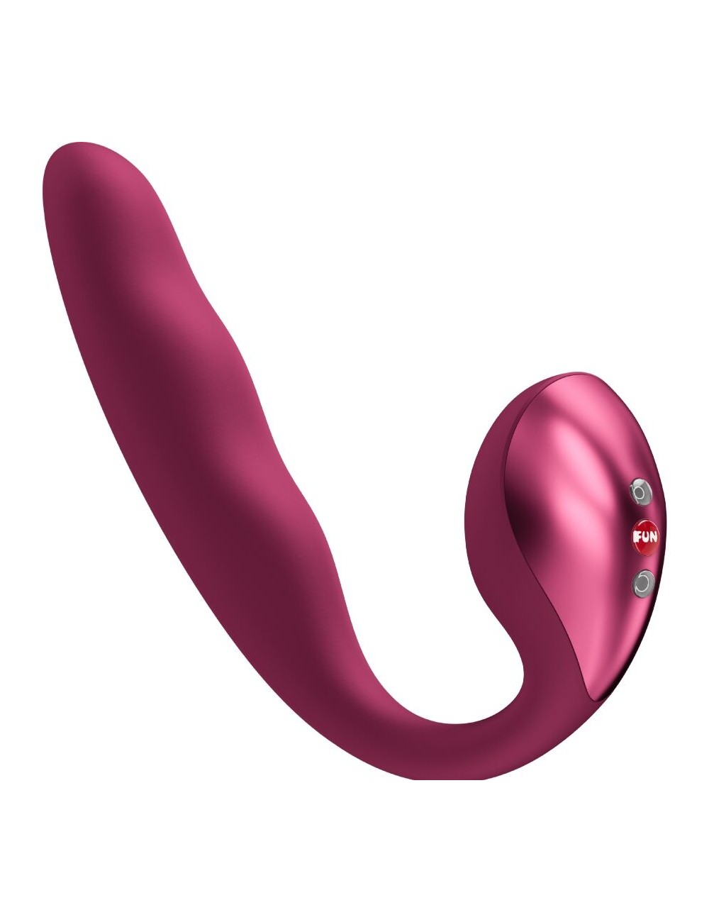 FUN FACTORY - ALLEGRO INSERTABLE DOUBLE AIR PULSE VIBRATOR WINE RED