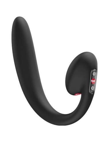 FUN FACTORY - CRESCENDO INSERTABLE DOUBLE AIR PULSE VIBRATOR BLACK