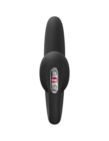 FUN FACTORY - CRESCENDO INSERTABLE DOUBLE AIR PULSE VIBRATOR BLACK