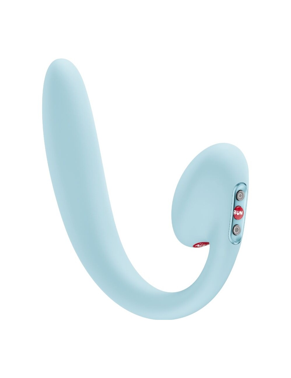 FUN FACTORY - CRESCENDO INSERTABLE DOUBLE AIR PULSE VIBRATOR ICE BLUE