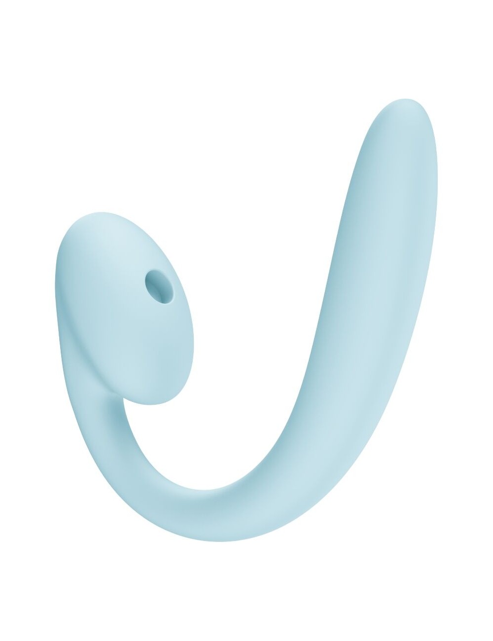 FUN FACTORY - CRESCENDO INSERTABLE DOUBLE AIR PULSE VIBRATOR ICE BLUE