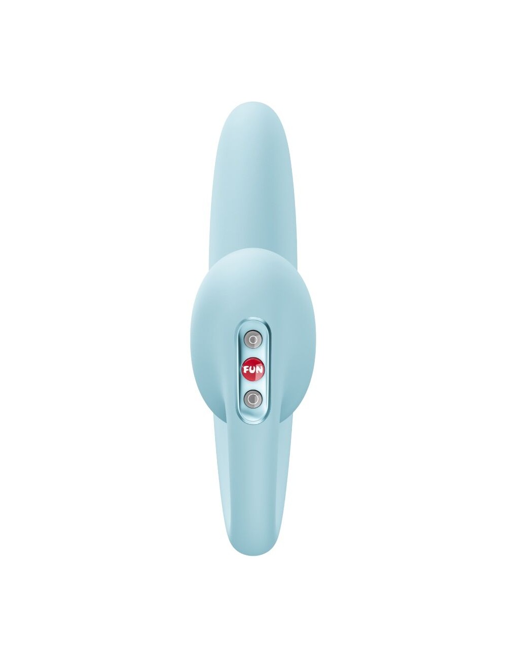 FUN FACTORY - CRESCENDO INSERTABLE DOUBLE AIR PULSE VIBRATOR ICE BLUE