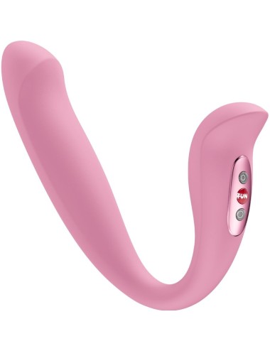 FUN FACTORY - VELOCE INSERTABLE DOUBLE AIR PULSE VIBRATOR ROSE