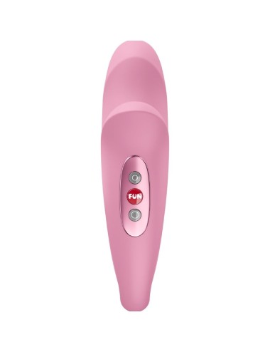 FUN FACTORY - VELOCE INSERTABLE DOUBLE AIR PULSE VIBRATOR ROSE
