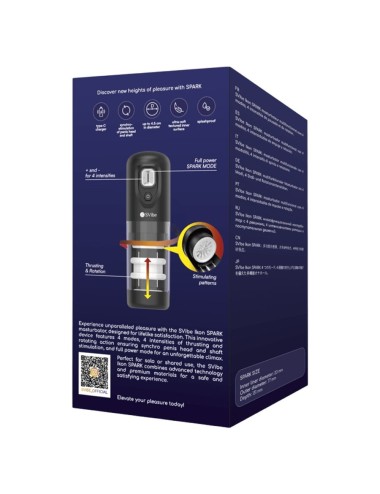 SNAIL VIBE - IKON SPARK THRUSTING & ROTATION MASTURBATOR