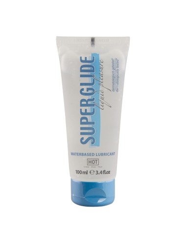 HOT - SUPERGLIDE LIQUID PLEASURE WATERBASED LUBRICANT 100 ML