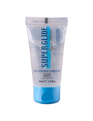 HOT - SUPERGLIDE LIQUID PLEASURE WATERBASED LUBRICANT 30 ML