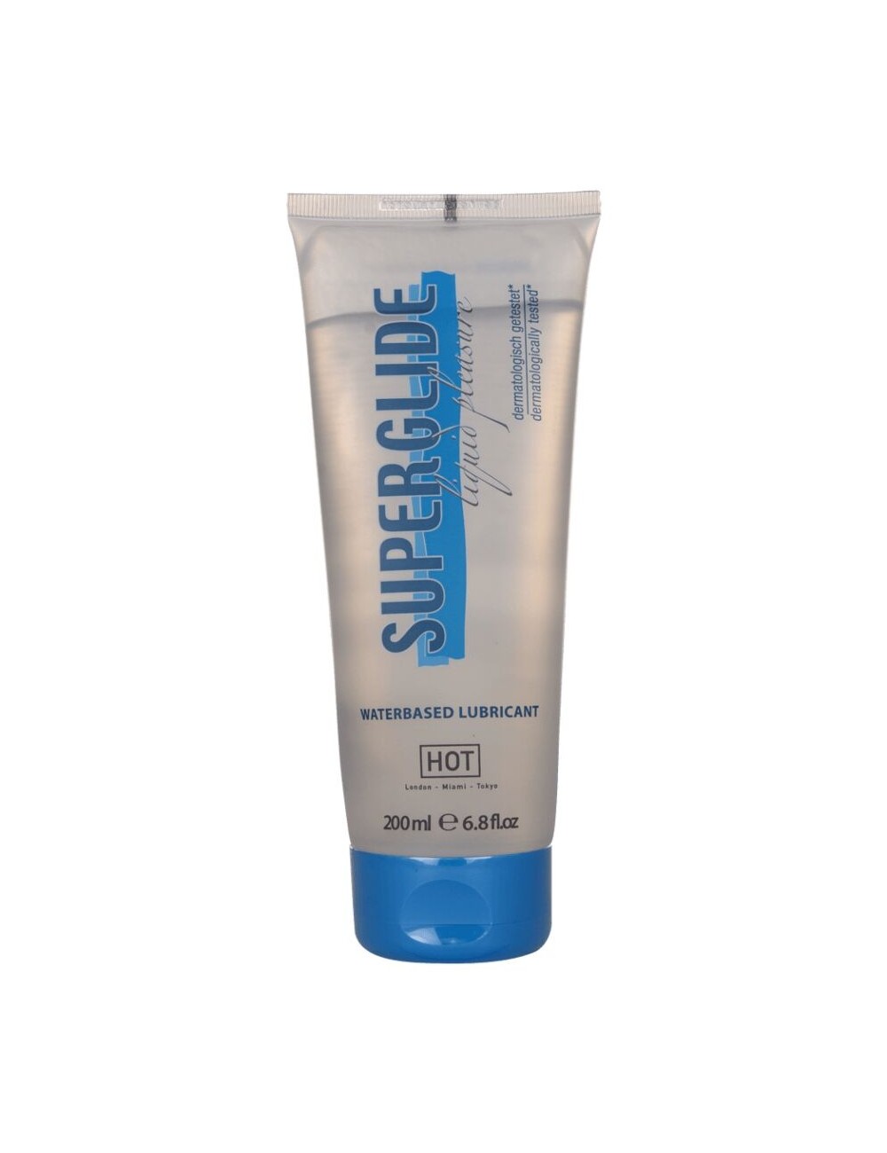 HOT - SUPERGLIDE LIQUID PLEASURE WATERBASED LUBRICANT 200 ML