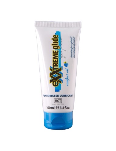 HOT - EXXTREME GLIDE WATERBASED LUBRICANT + COMFORT OIL A+ 100 ML