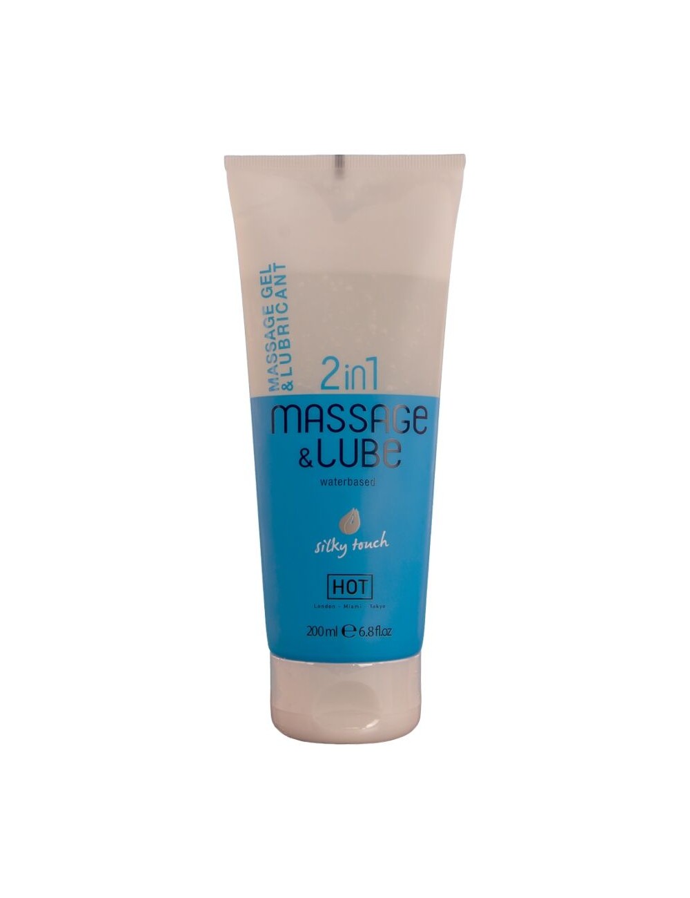 HOT - MASSAGE & GLIDE GEL 2IN1 SILKY TOUCH 200 ML