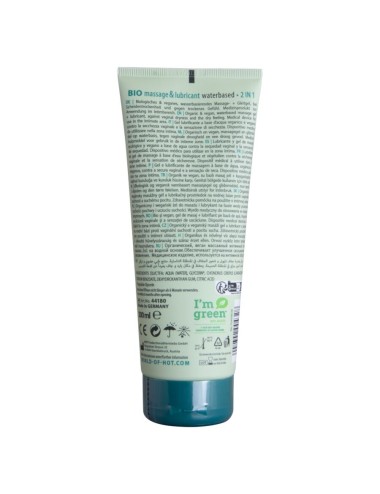 HOT - BIO MASSAGE & LUBRICANT WATERBASED 2 IN 1 200 ML