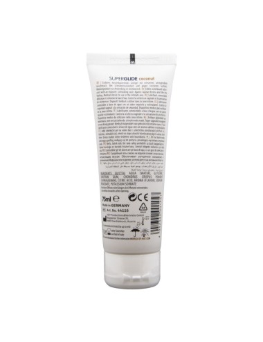 HOT - SUPERGLIDE EDIBLE LUBRICANT WATERBASED COCONUT 75 ML