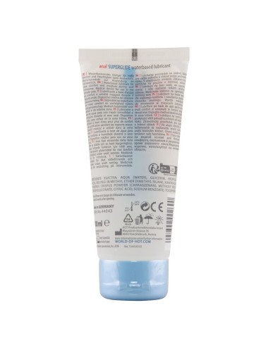 HOT - ANAL SUPERGLIDE LIQUID PLEASURE WATERBASED LUBRICANT 100 ML