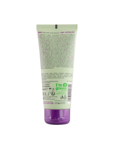HOT - BIO LUBRICANT WATERBASED SUPERGLIDE ANAL 100 ML