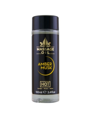 HOT - MASSAGE OIL AMBER & MUSK 100 ML