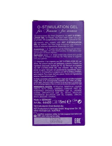 HOT - O-STIMULATION GEL FOR WOMEN 15 ML