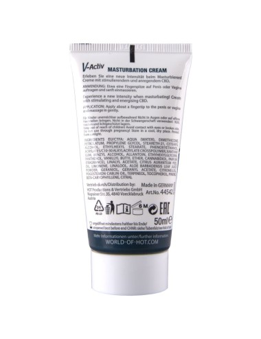 HOT - MASTURBATIONSCREME MIT CBD - UNISEX 100ML