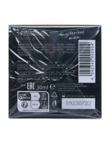 HOT - PHEROMONE PERFUME LONDON MYSTERIOUS MAN 30 ML