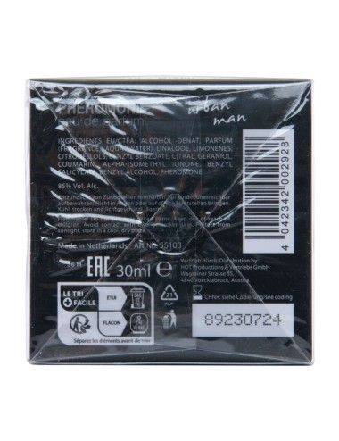 HOT - PHEROMONE PERFUME TOKYO URBAN MAN 30 ML