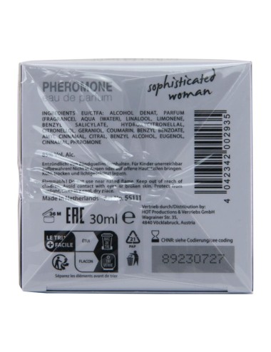 HOT - PHEROMONE PERFUME LONDON SOPHISTICATED WOMAN 30 ML