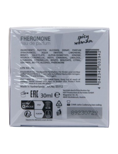 HOT - PHEROMONE PERFUME MIAMI SPICY WOMAN 30 ML