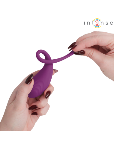 INTENSE - OLIVIA PURPLE VIBRATING EGG WITH REMOTE CONTROL