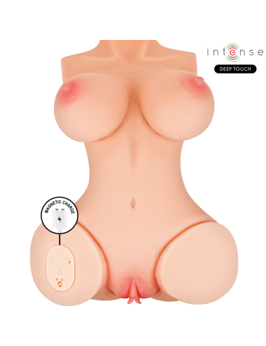 INTENSE DEEP TOUCH - VERO TORSO ANUS AND VAGINA WITH SUCTION, HEAT, VIBRATION AND VOICE EFFECTS WITH REMOTE CONTROL 5.5 KG