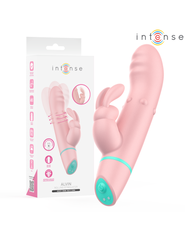 INTENSE - ALVIN RABBIT STIMULATOR & ROLLING VIBRATOR + OSCILLATING
