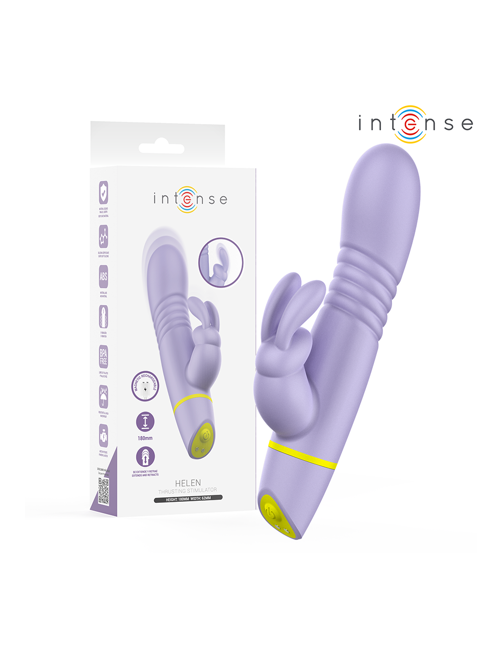 INTENSE - HELEN RABBIT STIMULATOR & THRUSTING VIBRATOR