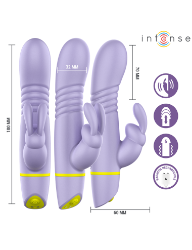 INTENSE - HELEN RABBIT STIMULATOR & THRUSTING VIBRATOR