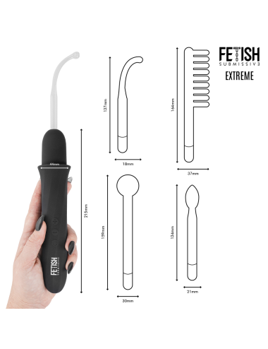 FETISH SUBMISSIVE - HIGH FREQUENCY ELECTROSTIMULATION WAND