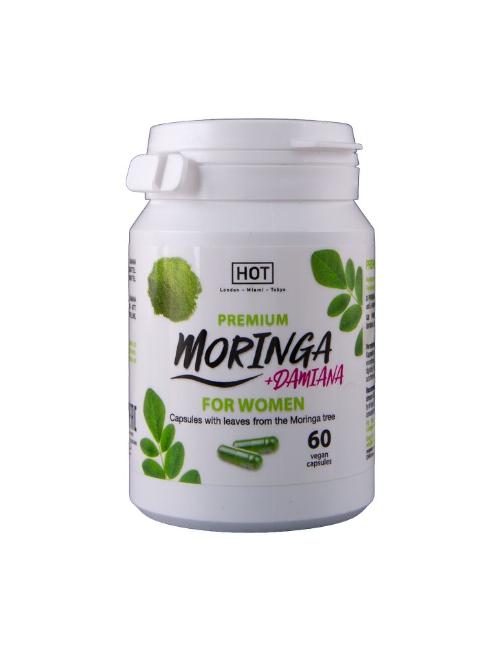 HOT - MORINGA WOMEN CAPS WOMAN 60 UNITS