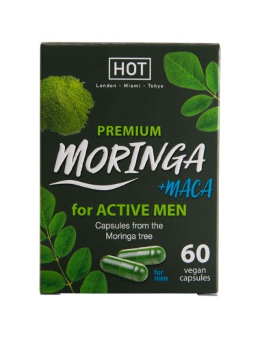HOT - MORINGA MEN CAPS MAN 60 UNITS