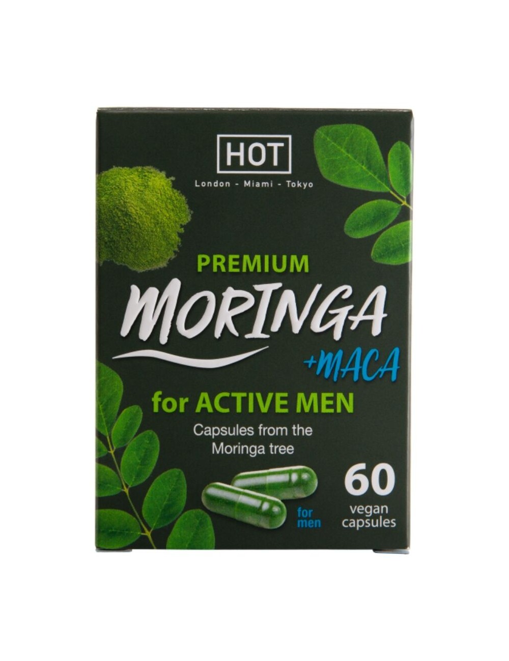 HOT - MORINGA MEN CAPS MAN 60 UNITS