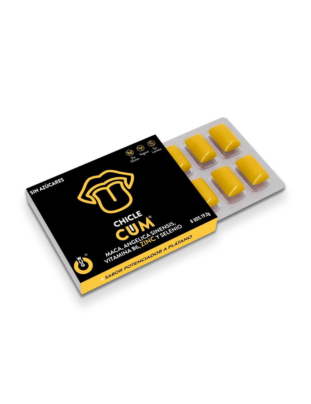 WUG SEX SENSE - CUM INCREASER & BANANA SEMEN FLAVOR ENHANCER 1 X 8 UNITS