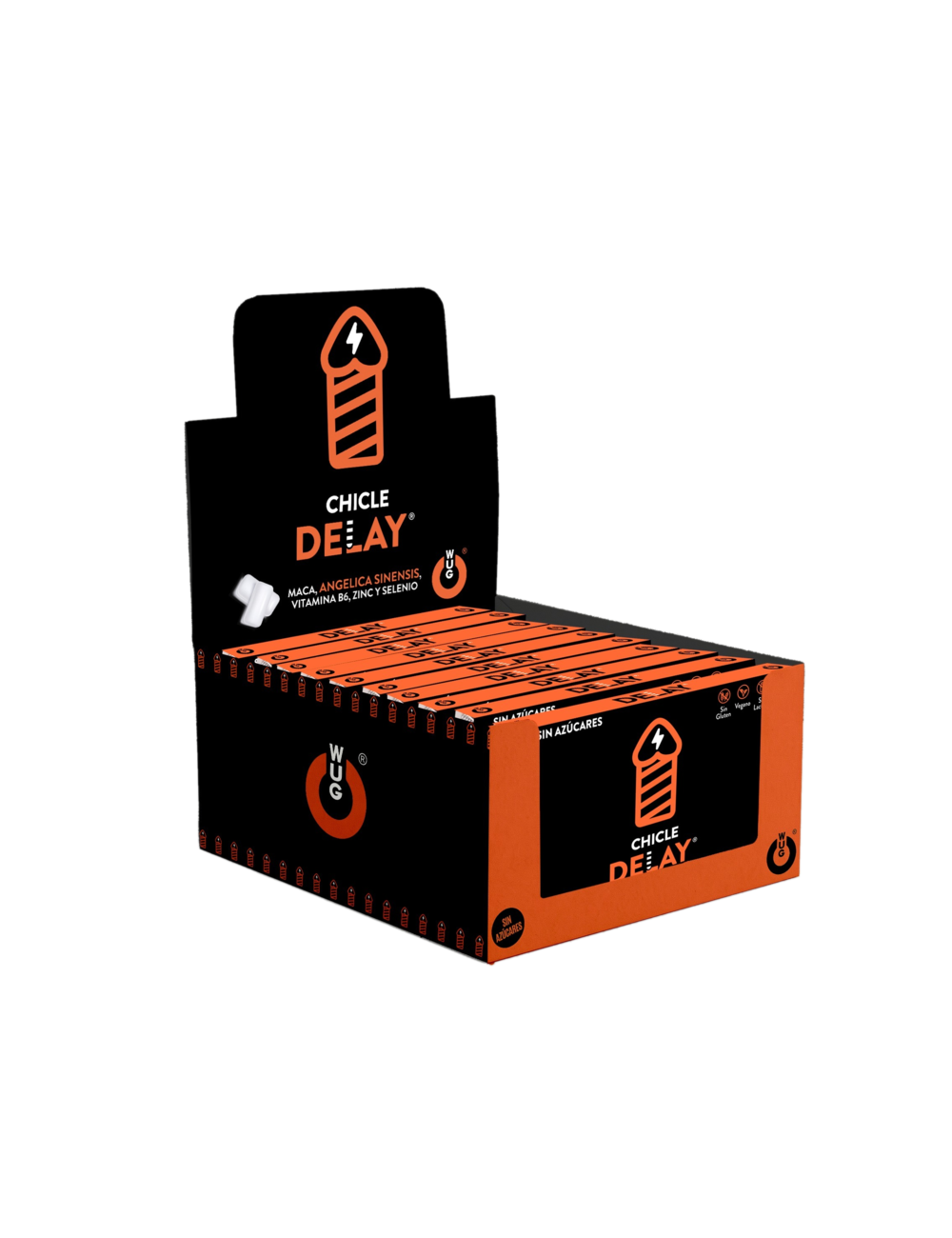 WUG SEX SENSE - DELAY CUM DELAYER | DISPLAY 12 X 8 UNITS